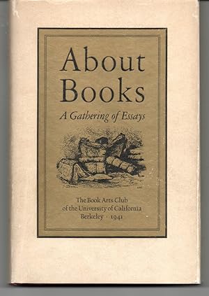 Image du vendeur pour About Books, a Gathering of Essays mis en vente par G.F. Wilkinson Books, member IOBA