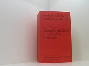 Seller image for Grundrisse der Kritik der politischen konomie (Rohentwurf) 1857-1858 / Anhang 1850-1859 for sale by Book Broker