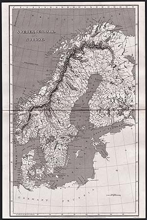 "Sweden, Denmark, and Norway" - Scandinavia Skandinavien / Sverige Schweden / Danmark Denmark Dän...