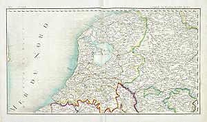 Image du vendeur pour Mer du Nord / Provinces Unies" - Nederland Niederlande Netherlands Holland mis en vente par Antiquariat Steffen Vlkel GmbH