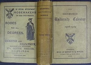 Seller image for The Edinburgh University Calendar. 1908-1909 for sale by Barter Books Ltd