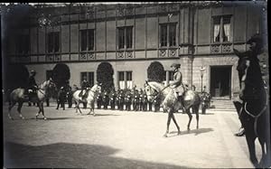 Foto Ansichtskarte / Postkarte Herzog Carl Eduard von Sachsen Coburg Gotha, Pferde