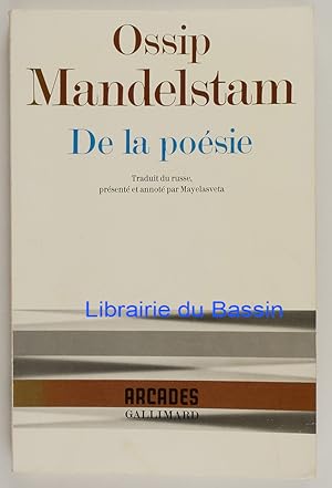 Image du vendeur pour De la posie mis en vente par Librairie du Bassin