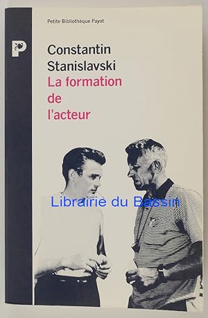 Seller image for La formation de l'acteur for sale by Librairie du Bassin