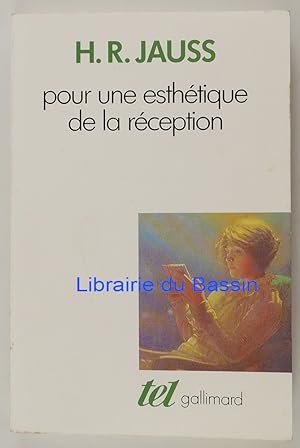 Imagen del vendedor de Pour une esthtique de la rception a la venta por Librairie du Bassin