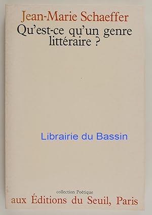 Imagen del vendedor de Qu'est-ce qu'un genre littraire ? a la venta por Librairie du Bassin