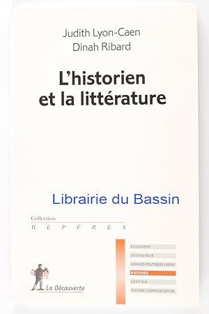 Bild des Verkufers fr L'historien et la littrature zum Verkauf von Librairie du Bassin