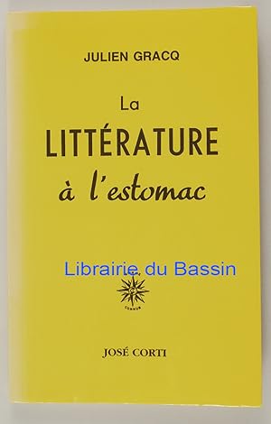 Imagen del vendedor de La Littrature  l'estomac a la venta por Librairie du Bassin