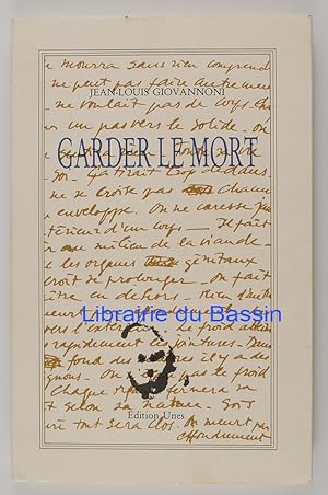 Seller image for Garder le mort for sale by Librairie du Bassin