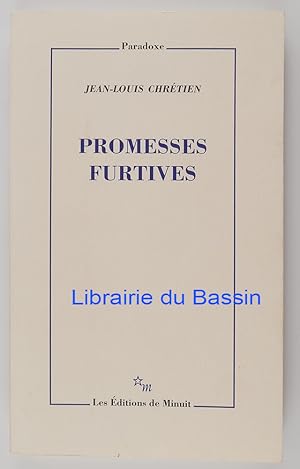 Immagine del venditore per Promesses furtives venduto da Librairie du Bassin