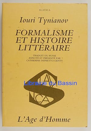 Seller image for Formalisme et histoire littraire for sale by Librairie du Bassin