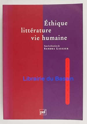 Seller image for thique, littrature, vie humaine for sale by Librairie du Bassin