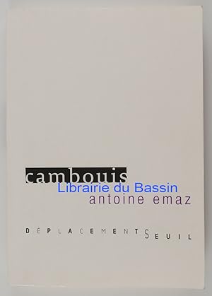 Imagen del vendedor de Cambouis a la venta por Librairie du Bassin