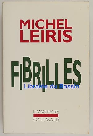 Imagen del vendedor de Fibrilles a la venta por Librairie du Bassin