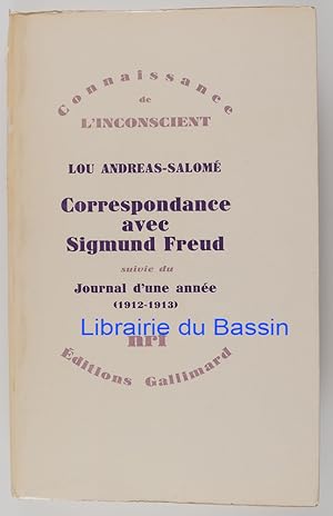Seller image for Correspondance avec Sigmund Freud suivi du Journal d'une anne (1912-1913) for sale by Librairie du Bassin