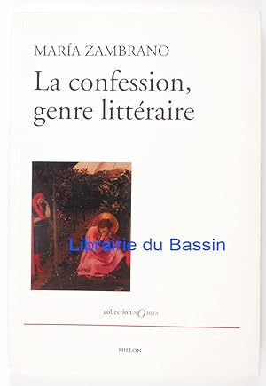 Image du vendeur pour La Confession, genre littraire mis en vente par Librairie du Bassin