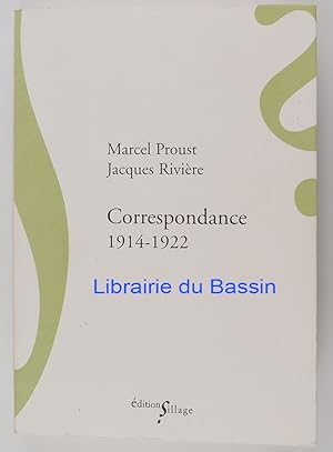 Imagen del vendedor de Correspondance 1914-1922 a la venta por Librairie du Bassin