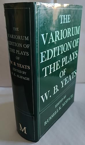 Seller image for The Variorum Edition of the Plays of W.B.Yeats for sale by The Bookstore