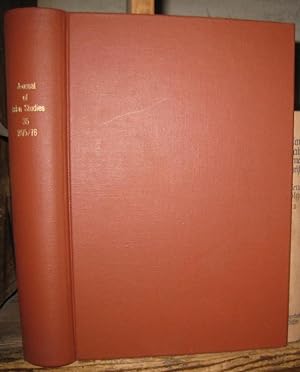 Bild des Verkufers fr The journal of Asian Studies. Annual index. Volume XXXV, numbers 1 - 4, November 1975 - August 1976. - From the contents: James J. Y. Liu - The study of Chinese literature in the west - recent developments, current trends, furure prospects / H. Michael Metzgar: The crisis of 1900 in Yunnan - late Ch' ing militancy in transition / David Marr: The 1920s women's rights debates in Vietnam / Ping-Ti Ho: The chinese civilization - a search for the roots of ist longevity. - zum Verkauf von Antiquariat Carl Wegner