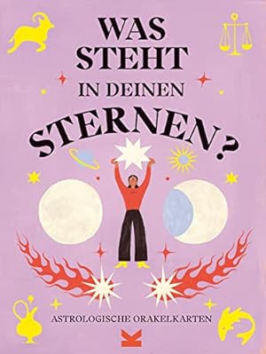 Image du vendeur pour Was steht in deinen Sternen? : Astrologische Orakelkarten. mis en vente par nika-books, art & crafts GbR
