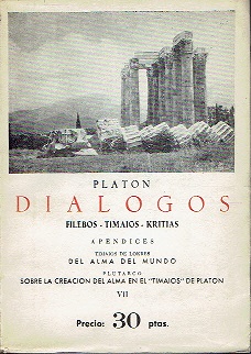 Diálogos VII. Filebos. Timaios. Kritias