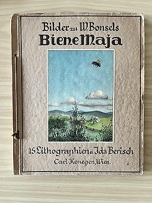 Bilder zu W. Bonsels Biene Maja 15 Lithographien v. Ida Berisch