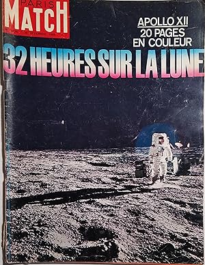 Paris Match N° 1076 : Mission Apollo XII. Mireille Nègre, Charles Manson 20 décembre 1969.