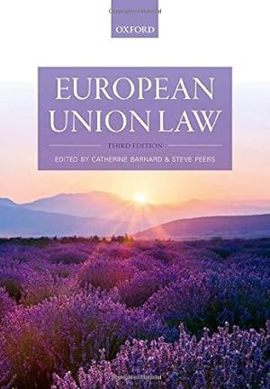 Imagen del vendedor de European Union Law a la venta por WeBuyBooks