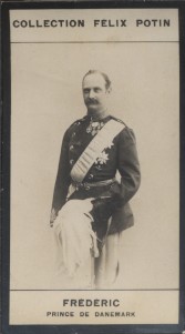 Imagen del vendedor de Photographie de la collection Flix Potin (4 x 7,5 cm) reprsentant : Prince Frdric de Danemark. Dbut XXe. Vers 1900. a la venta por Librairie Et Ctera (et caetera) - Sophie Rosire