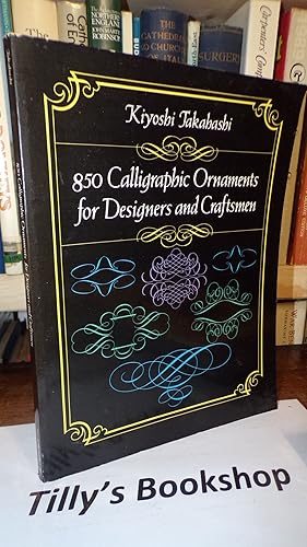 850 Calligraphic Ornaments for Designers and Craftsmen (Dover Pictorial Archive)