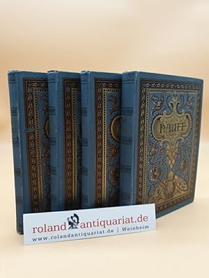 Bild des Verk�ufers f�r Wilhelm Hauff's: Gedichte und Novellen: Band 1-3 und 5; Band 4 FEHLT (4 B�nde) zum Verkauf von Roland Antiquariat UG haftungsbeschr�nkt