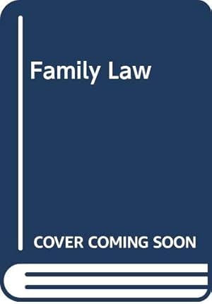 Bild des Verkufers fr Family Law zum Verkauf von WeBuyBooks