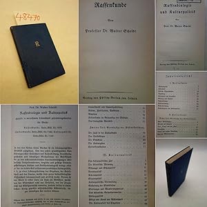 Rassenbiologie und Kulturpolitik in 3 Heften (v o l l s t ä n d i g ) Band 1: Rassenkunde, Band 2...