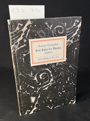 Imagen del vendedor de Das Haus der Blinden: Erzhlung. Insel-Bcherei Nr. 474. 16. - 20. Tausend. a la venta por ANTIQUARIAT Franke BRUDDENBOOKS