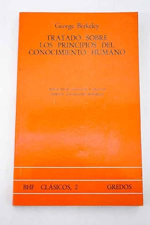 Seller image for Tratado sobre los principios del conocimiento humano for sale by Alcan Libros