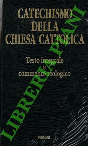 Bild des Verkufers fr Catechismo della Chiesa Cattolica. Testo integrale e commento teologico. zum Verkauf von Libreria Piani