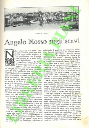 Angelo Mosso sugli scavi.