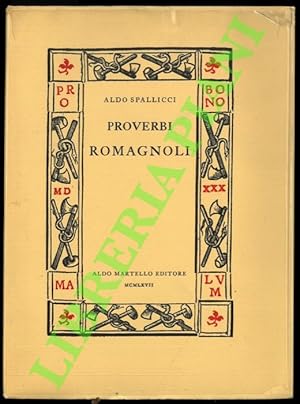 Immagine del venditore per Proverbi romagnoli. venduto da Libreria Piani