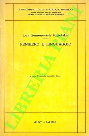 Pensiero e linguaggio.