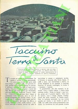 Taccuino di Terra Santa.