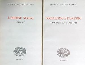 Seller image for Opere Gramsci. Socialismo e fascismo - L'Ordine nuovo. 2vv for sale by Miliardi di Parole