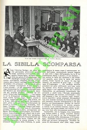 La sibilla scomparsa.