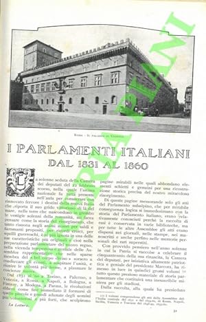 I Parlamenti italiani dal 1831 al 1860.