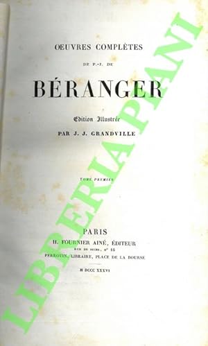 Oeuvres complètes. Edition illustrèe par J.J. Grandville.