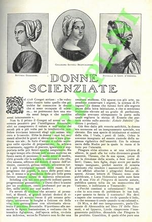 Donne scienziate.