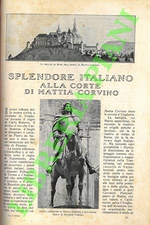 Imagen del vendedor de Splendore italiano alla corte di Mattia Corvino. a la venta por Libreria Piani