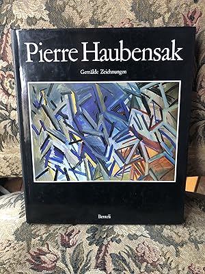 Bild des Verkufers fr Pierre Haubensak - Gemlde, Zeichnungen. zum Verkauf von Homeless Books