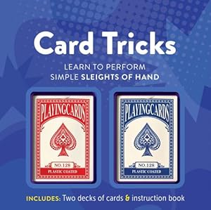 Image du vendeur pour Card Tricks: Learn to Perform Simple Sleights of Hand - Includes: Two decks of cards and instruction book by Editors of Chartwell Books [Paperback ] mis en vente par booksXpress
