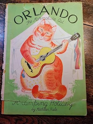 Image du vendeur pour Orlando The Marmalade Cat: A Camping Holiday mis en vente par Johnston's Arran Bookroom