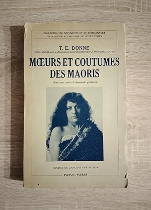 Image du vendeur pour MICEURS ET COUTUMES DES MAORIS mis en vente par Libreria Bibliomania